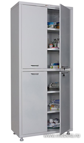 Шкаф медицинский HILFE МД 2 1780/SS